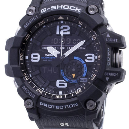 Casio G-Shock GG-1000-1A8 GG1000-1A8 Mudmaster Twin Sensor 200M Analog Digital Men's Watch