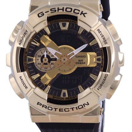 Casio G-Shock Analog Digital Metal Covered GM-110G-1A9 GM110G-1 200M Mens Watch