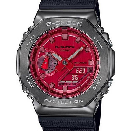 Casio G-Shock World Time Analog Digital Metal Covered GM-2100B-4A GM2100B-4 200M Women's Watch
