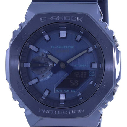 Casio G-Shock World Time Analog Digital Metal Covered GM-2100N-2A GM2100N-2 200M Women's Watch