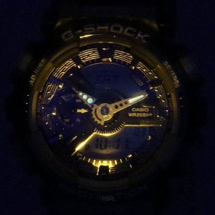 Casio G-Shock Analog Digital Blue Dial Quartz GMA-S110TB-8A 200M Women's Watch