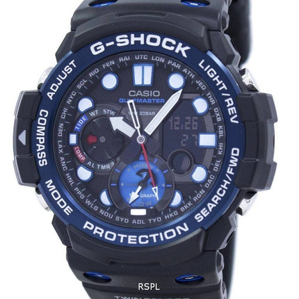 Casio G-Shock GULFMASTER Twin Sensor Moon Data Tide Graph GN-1000B-1A Men's Watch