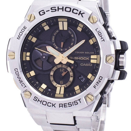 Casio G-Shock G-Steel Tough Solar Bluetooth GST-B100D-1A9 GSTB100D-1A9 Men's Watch