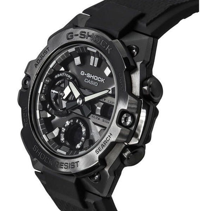 Casio G-Shock G-Steel Black Mobile Link Analog Digital Tough Solar GST-B400BB-1A 200M Men's Watch