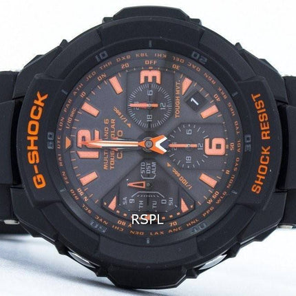 Casio G-Shock Multi Band 6 Tough Solar World Time GW-3000B-1A Men's Watch