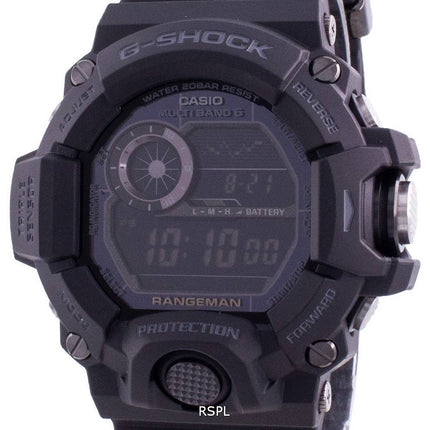 Casio G-Shock Rangeman Black Out Solar Powered GW-9400-1B GW9400-1B 200M Men's Watch