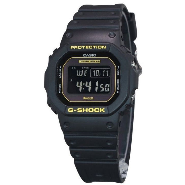 Casio G-Shock Caution Yellow Digital Mobile Link Resin Strap Solar GW-B5600CY-1 200M Mens Watch
