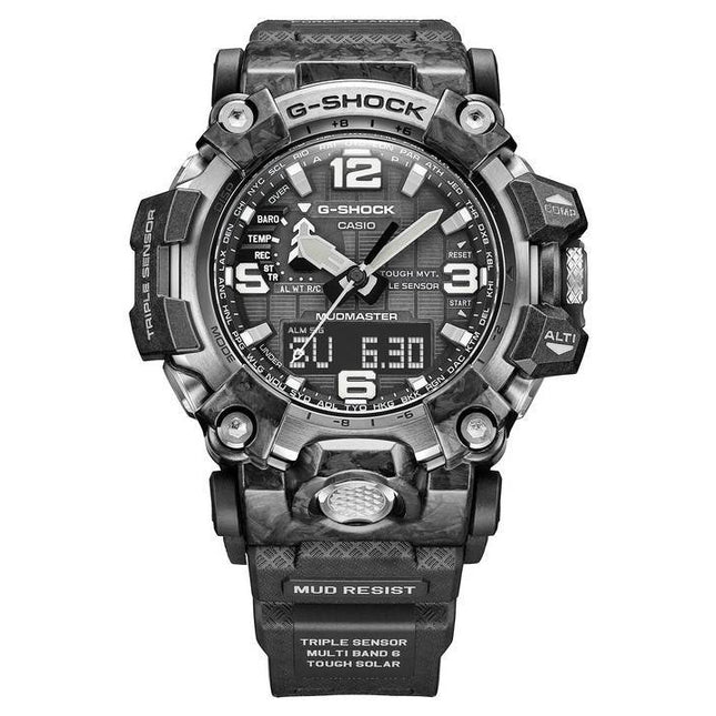 Casio G-Shock Mudmaster Analog Digital Solar Powered GWG-2000-1A1 GWG2000-1 200M Mens Watch