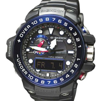 Casio GULFMASTER G-Shock Atomic Analog-Digital 200M GWN-1000B-1B Mens Watch