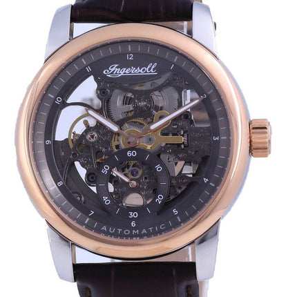 Ingersoll The Baldwin Skeleton Dial Leather Automatic I11001 Men's Watch