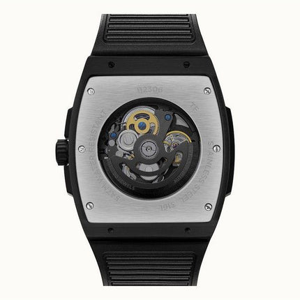 Ingersoll The Challenger Polyurethane Strap Silver Skeleton Dial I12306 Men's Watch