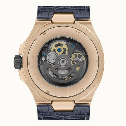 Ingersoll The Catalina Leather Strap Black Skeleton Dial Automatic I12506 Mens Watch
