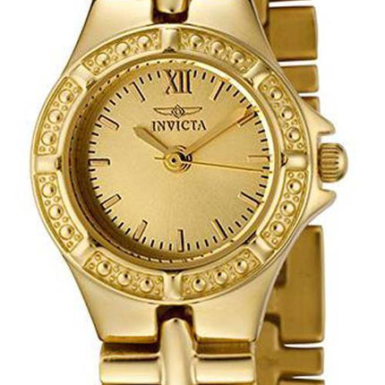Invicta Wildflower Collection Gold Tone 0137 Women's Watch