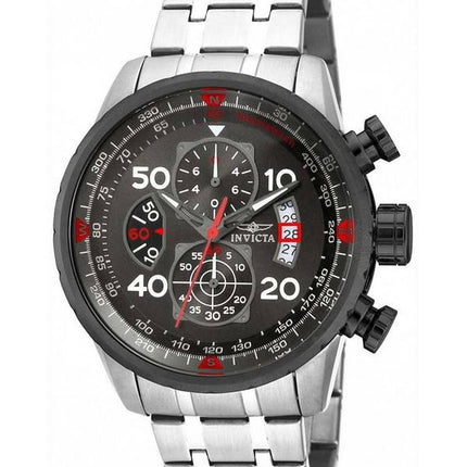 Invicta Aviator Chronograph Gunmetal 17204 Men's Watch
