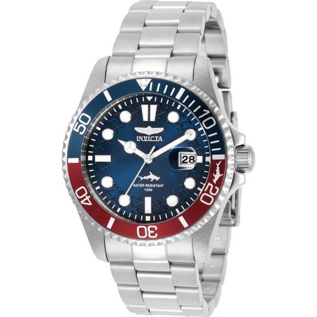 Invicta Pro Diver Stainless Steel Blue Dial Quartz 30951 100M Mens Watch
