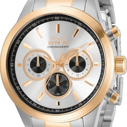 Invicta Speciality Chronograph Silver Dial Quartz 30983 100M Men's Watch