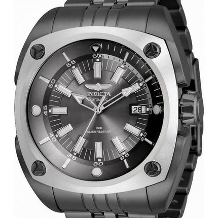 Invicta Reserve Charcoal Dial Stainless Steel Automatic 32067 100M Mens Watch