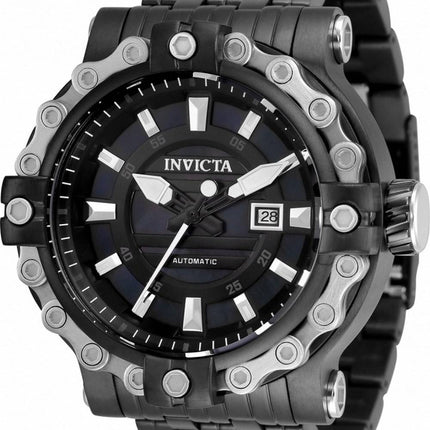 Invicta Excursion Black Dial Stainless Steel Automatic 35181 100M Mens Watch