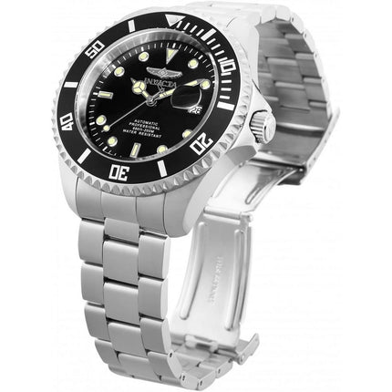 Invicta Pro Diver Black Dial Stainless Steel Automatic 35717 200M Men's Watch