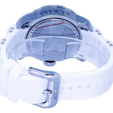 Invicta Pro Diver Silicon Silver Dial Quartz 39411 200M Mens Watch