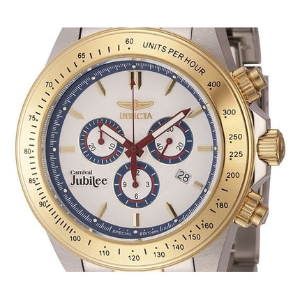 Invicta Cruiseline Chronograph Limited Edition White Dial Quartz Diver's 46145 200M Men's Watch