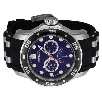 Invicta Pro Diver Retrograde GMT Blue Dial Quartz 46967 100M Men's Watch