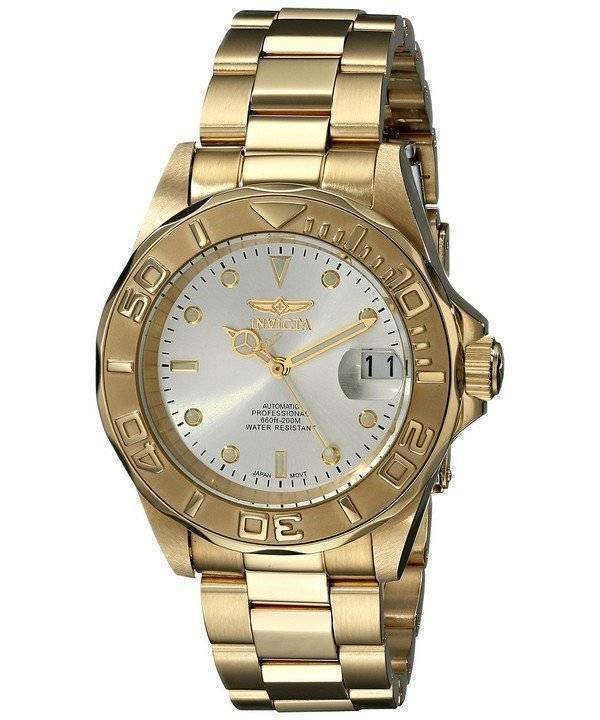 Invicta Pro Driver Automatic Gold Dial INV9010/9010 Mens Watch ...