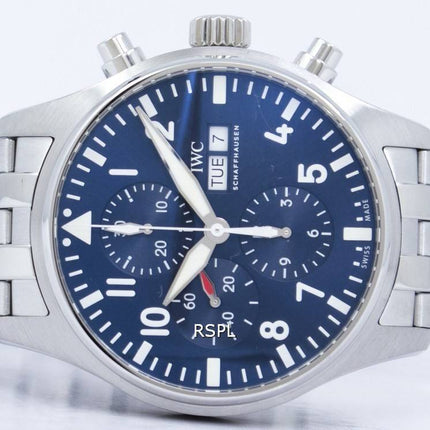 IWC Pilot's LE PETIT PRINCE Edition Chronograph Automatic IW377717 Men's Watch