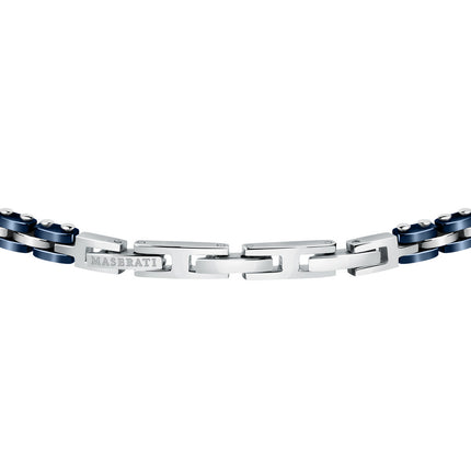 Maserati Jewels Stainless Steel And Ceramic Bracelet JM420ATI01 For Men