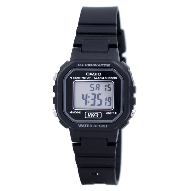 Casio Digital Quartz Alarm Chrono Illuminator LA-20WH-1ADF LA-20WH-1A Womens Watch