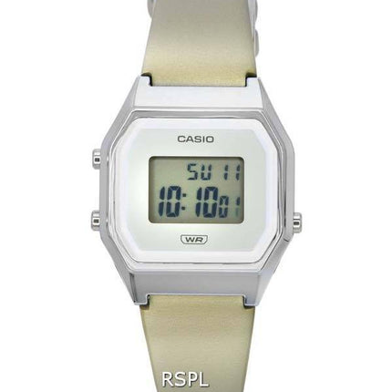 Casio Vintage Digital Grey Dial Quartz LA680WEL-8 LA680WEL-8 Women's Watch