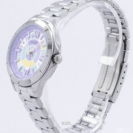 Casio Analog Quartz LTP-E129D-6A LTPE129D-6A Women's Watch