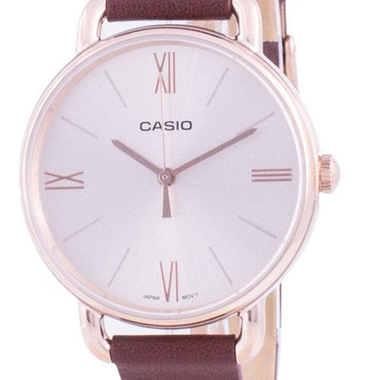 Casio Rose Gold Tone Dial Quartz LTP-E414PL-5A LTPE414PL-5A Women's Watch