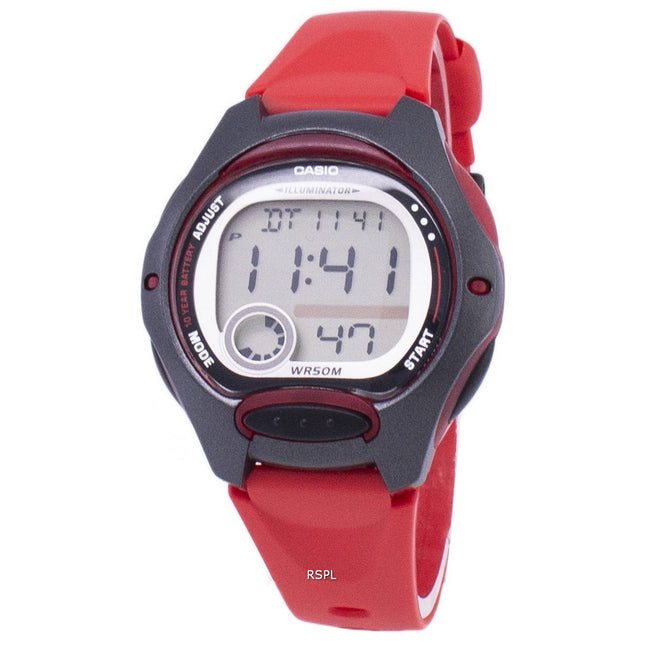 Casio Digital Sports Illuminator LW-200-4AVDF Womens Watch