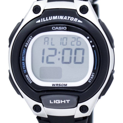 Casio Illuminator Dual Time Alarm Digital LW-203-1AV LW203-1AV Women's Watch