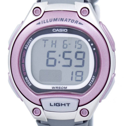 Casio Illuminator Dual Time Alarm Digital LW-203-8AV LW203-8AV Women's Watch