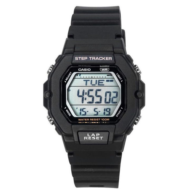 Casio Standard Digital Black Resin Strap Quartz LWS-2200H-1A 100M Unisex Watch
