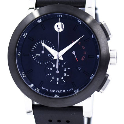 Movado Museum Sport Chronograph Swiss Made Quartz 0606545 Mens Watch