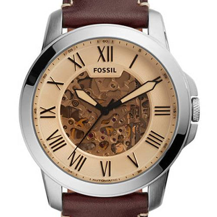 Fossil Grant Automatic Skeleton Dial ME3122 Men's Watch