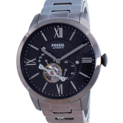 Fossil Townsman Open Heart Stainless Steel Automatic ME3172 Men's Watc ...