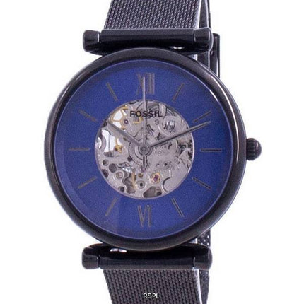Fossil Carlie Automatic Skeleton Dial ME3177 Womens Watch