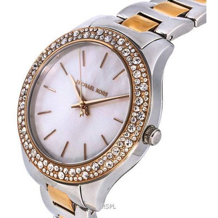 Michael Kors Liliane Crystal Accents Quartz MK1048 Womens Watch With Gift Set