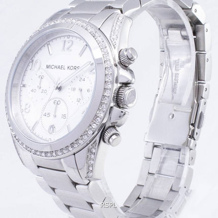 Michael Kors Chronograph Crystal MK5165 Womens Watch