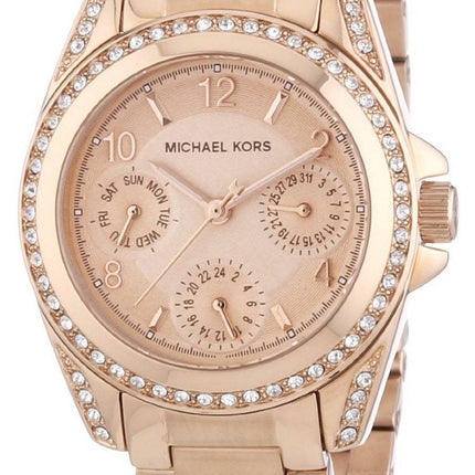 Michael Kors Blair Rose Gold Crystal MK5613 Womens Watch