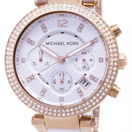 Michael Kors Parker Chronograph Crystals MK5774 Womens Watch