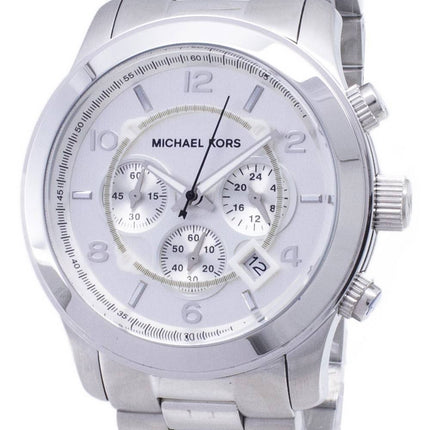 Michael Kors Silver Runway MK8086 Mens Watch