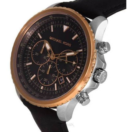 Michael Kors Cortlandt Chronograph Black Dial Quartz MK8905 Men's Watch