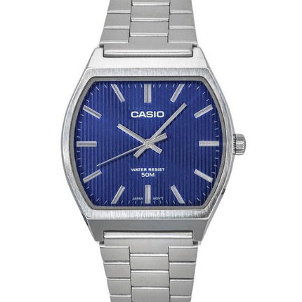 Casio Standard Analog Stainless Steel Blue Dial Quartz MTP-B140D-2A Men's Watch