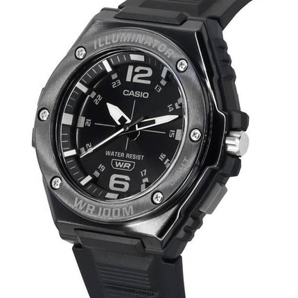 Casio Standard Analog Black Dial Quartz MWA-100HB-1A MWA100HB-1 100M Men's Watch