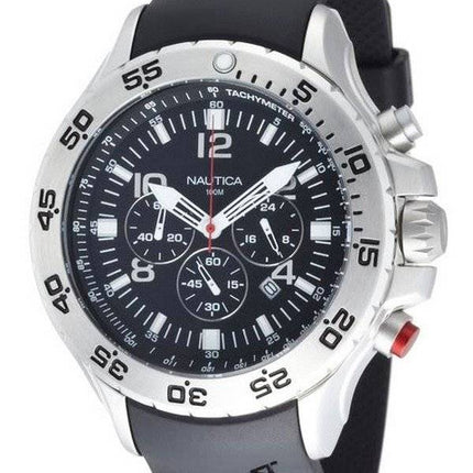 Nautica Black NST Chronograph N14536G Mens Watch